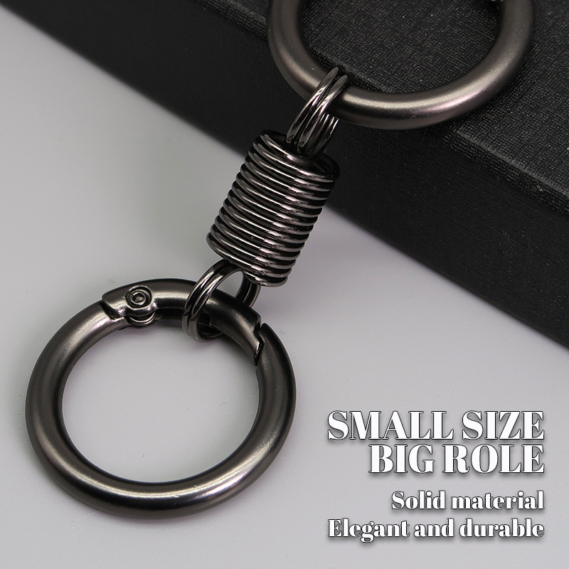 (🔥Last Day Promotion - 49% off)Nordic Retro Spring Double Ring Keychain