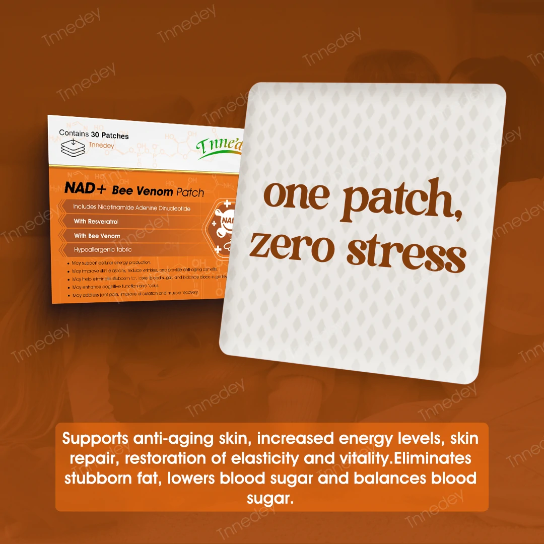 【Official Authorized Store】Tnnedey® NAD+ Bee Venom Patch ⚡– Best Choice for Firming Skin, Supporting Healthy Weight, and Balanced Blood Sugar（Last Day Discount：80%）