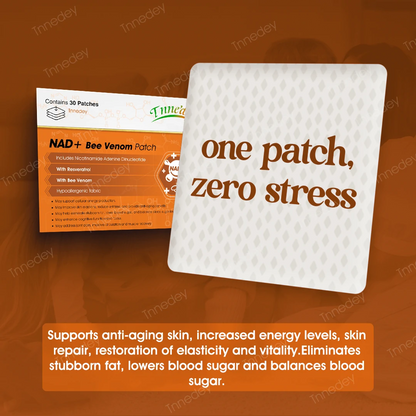 【Official Authorized Store】Tnnedey® NAD+ Bee Venom Patch ⚡– Best Choice for Firming Skin, Supporting Healthy Weight, and Balanced Blood Sugar（Last Day Discount：80%）